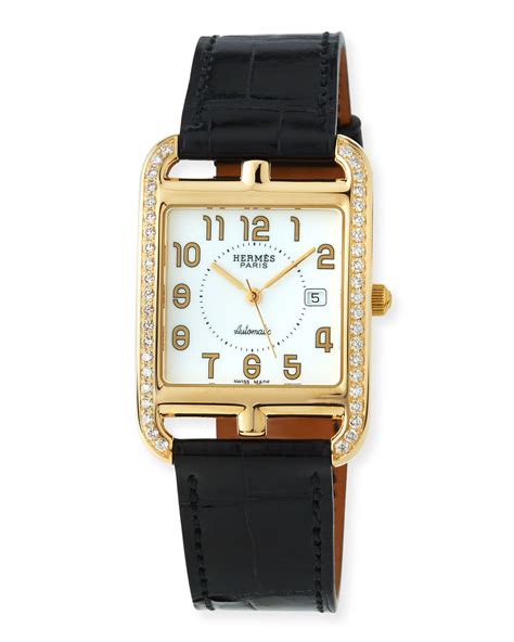 hermes watch cape cod price|Hermes cape cod watch gold.